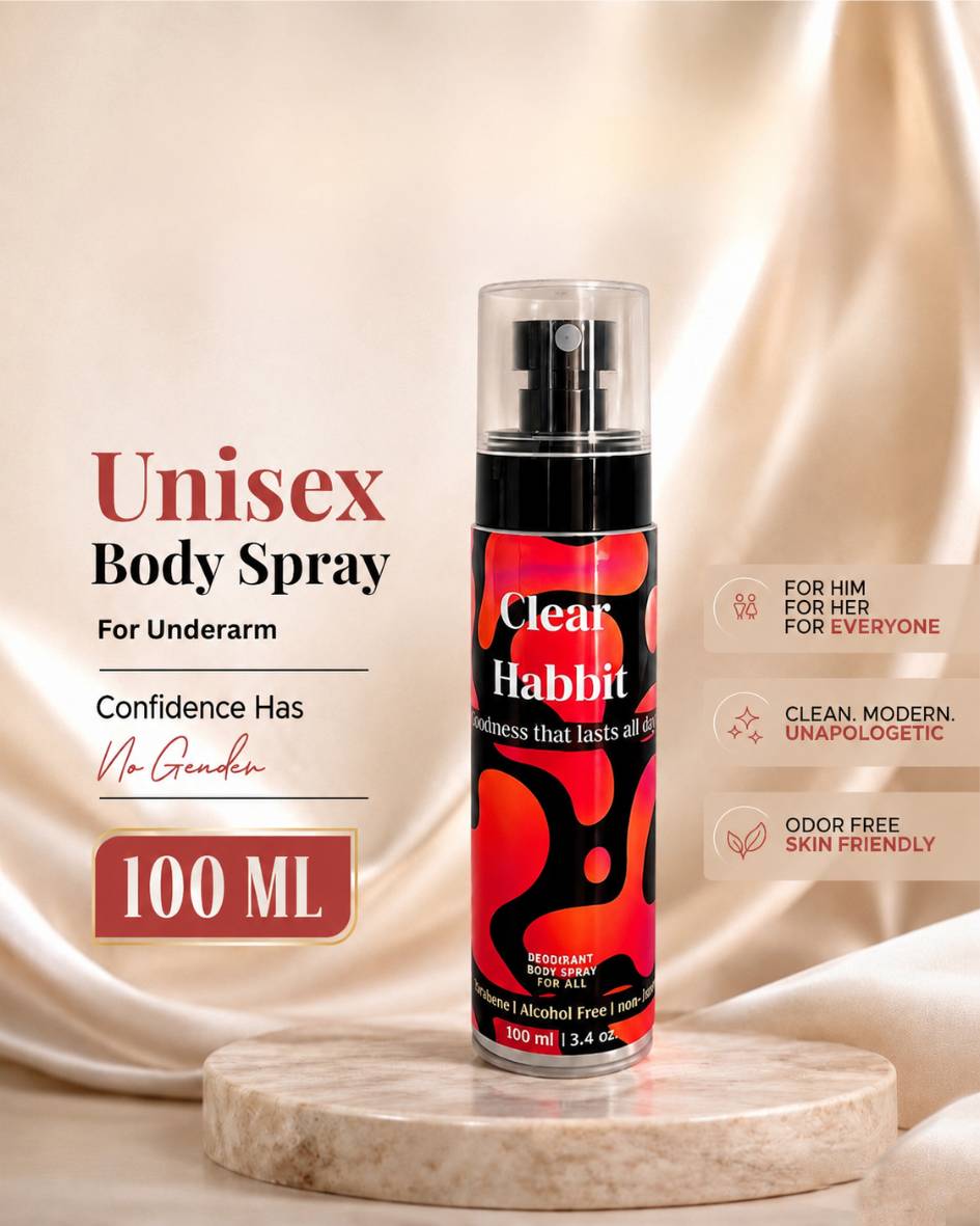 100 ML - Clear Habbit Underarm Spray – Long Lasting Freshness