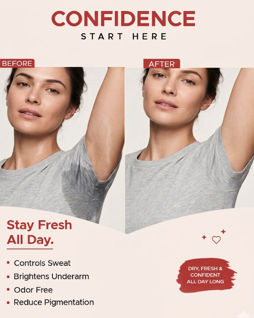 Pack of 2 - 100 ML Clear Habbit Spray – Long Lasting Freshness
